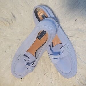 Topshp blue suede shoes